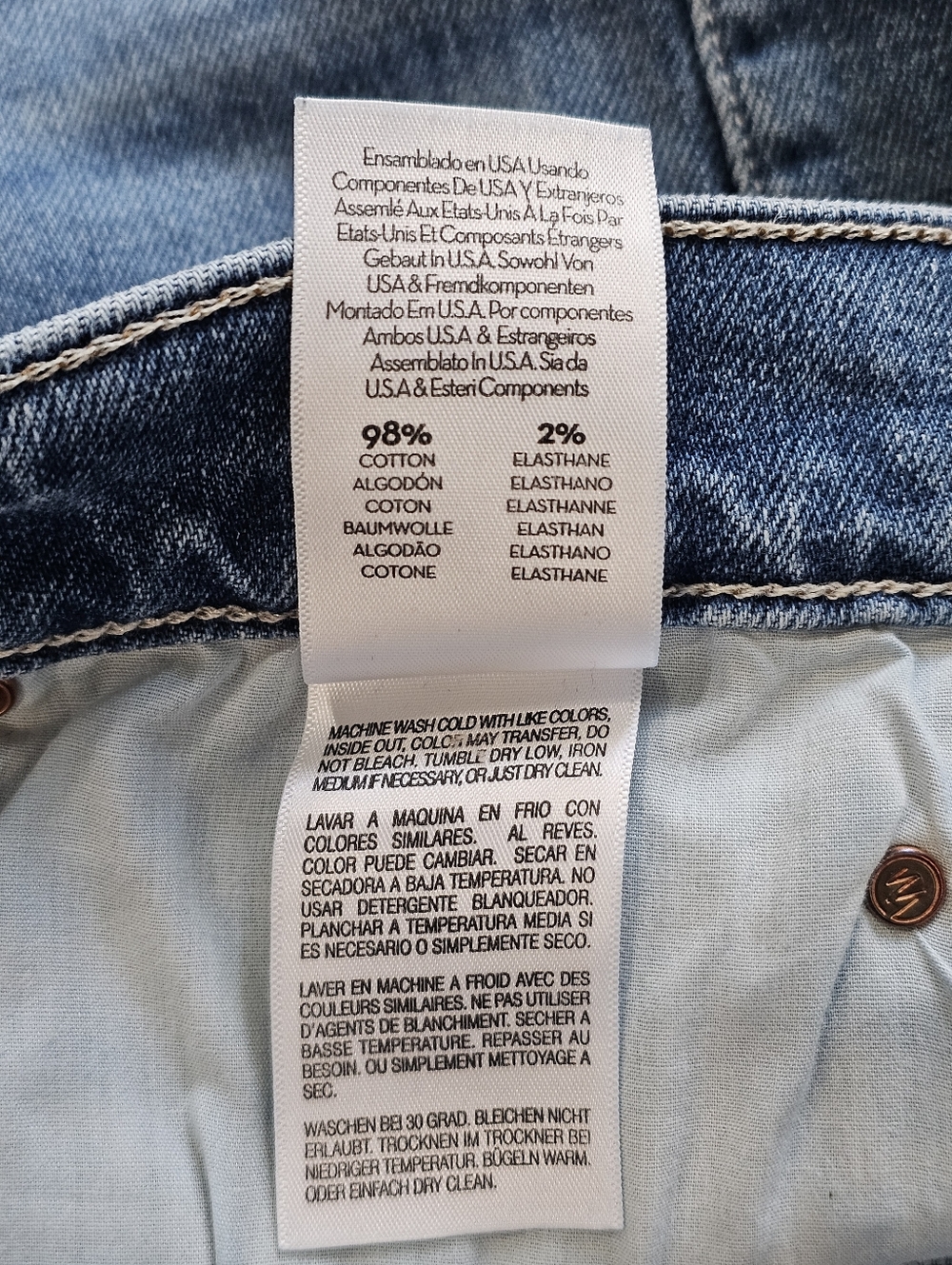 MOTHER Superior The Rascal Ankle 'A Little Dirt Never Hurt' Women's Jeans, 31 - Picture 15 of 15